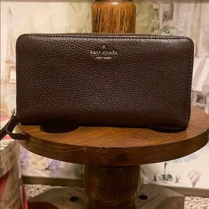Kate Spade Brown Leather Wallet